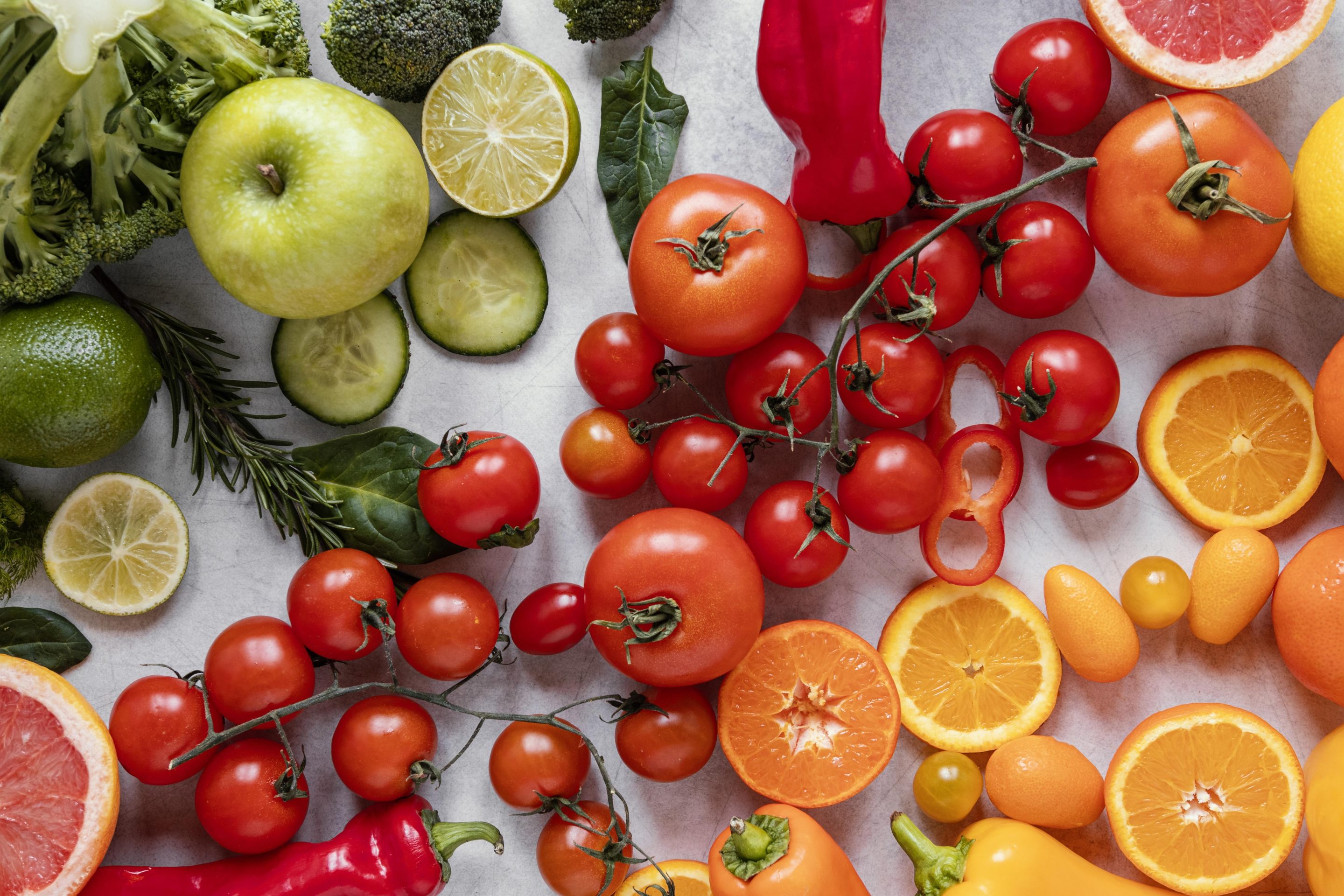composition-alimentation-santé-renforcement de l'immunité fruits et légumes